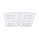 Eglo Ceiling Light Padrogia-Z Steel White 9.7W 1170lm - 827-865 Tunable White + RGB | IP20 - Zigbee Dimmable