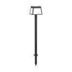 Eglo Spike Light Altilia Solar Black 7W 790lm - 830 Warm White | IP65 - Motion Sensor