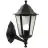 Nordlux Cardiff Up Wall Light Aluminium Black | Suitable for 1x E27
