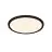 Nordlux Oja 29 Ceiling Light Black 15W 1700lm - 830-840 CCT | 294mm
