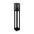 Eglo Pedestal Lamp Alamonte 3 Outdoor Steel Black | Suitable for E27